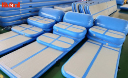 soft blue gymnastics air track online